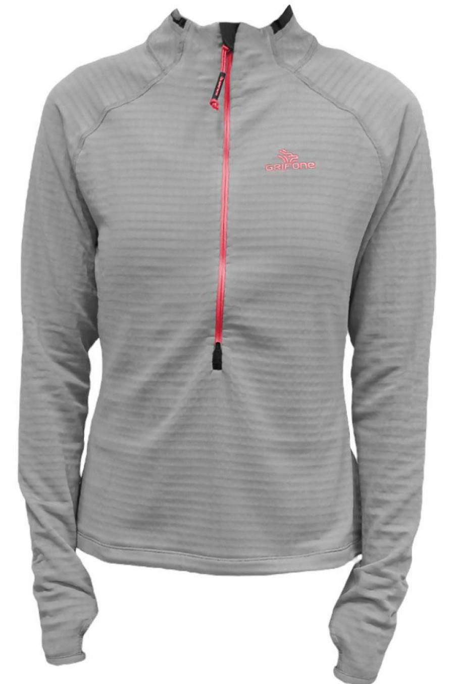 Mujer grifone Chaquetas | Grifone Beders T-Shirt 1/2 Z W Vapor Blue